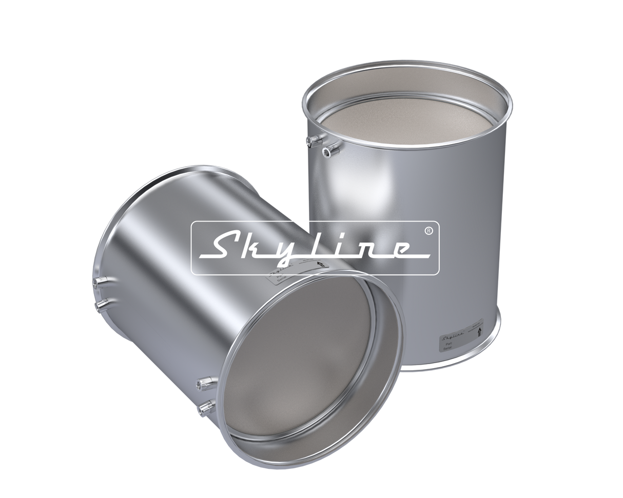 1N1205 New Skyline DPF - Navistar Maxxforce 11/13/15 (Clamps & Gaskets Included)