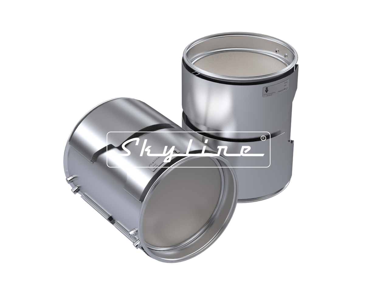 1N1207 New Skyline DPF - Navistar Maxxforce 11/13 (Clamps & Gaskets Included)