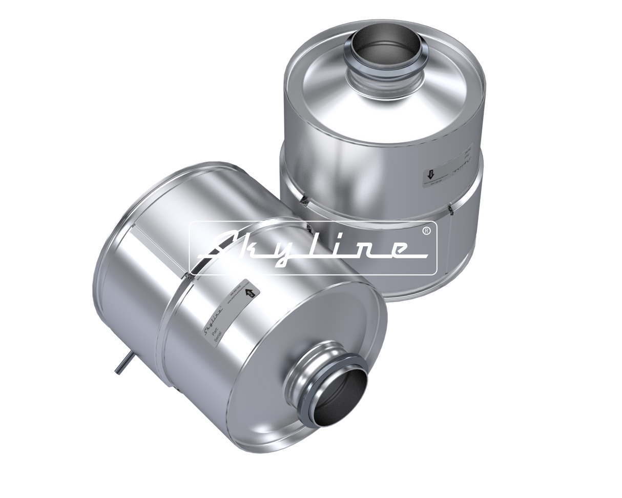 CJ0405 New Skyline DOC - Cummins ISC (Clamps & Gaskets Included)