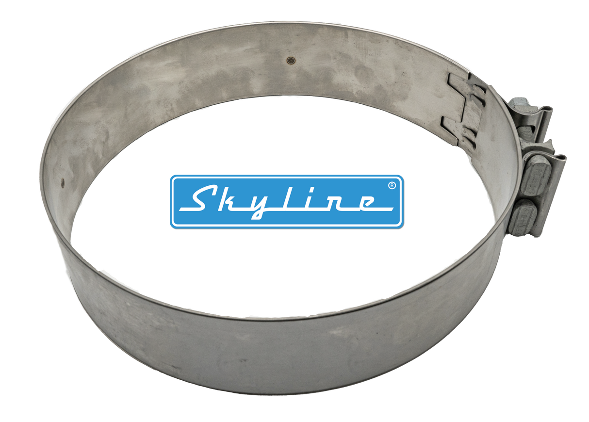 DJ0715 New Skyline DPF - Detroit Diesel DD5/DD8 (Clamps & Gaskets Included)