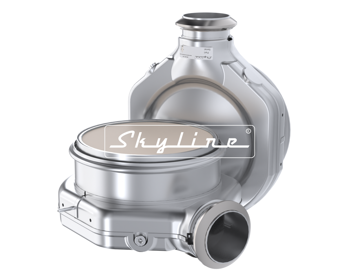 XQ0563 New Skyline DOC - Cummins X15 & X12 (Clamps & Gaskets Included)