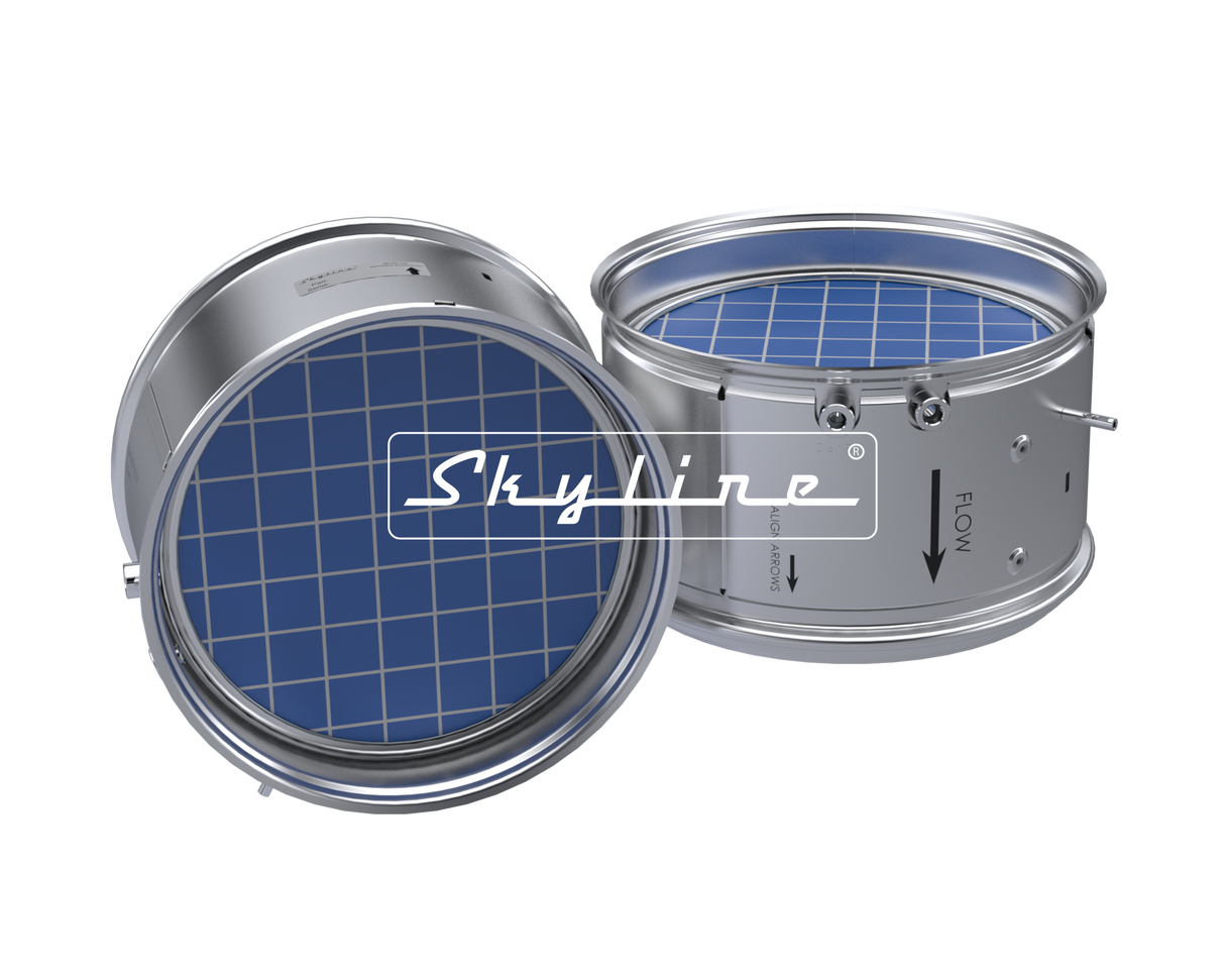 XQ0711 New Skyline DPF - Cummins X12 & X15 (Clamps & Gaskets Included)