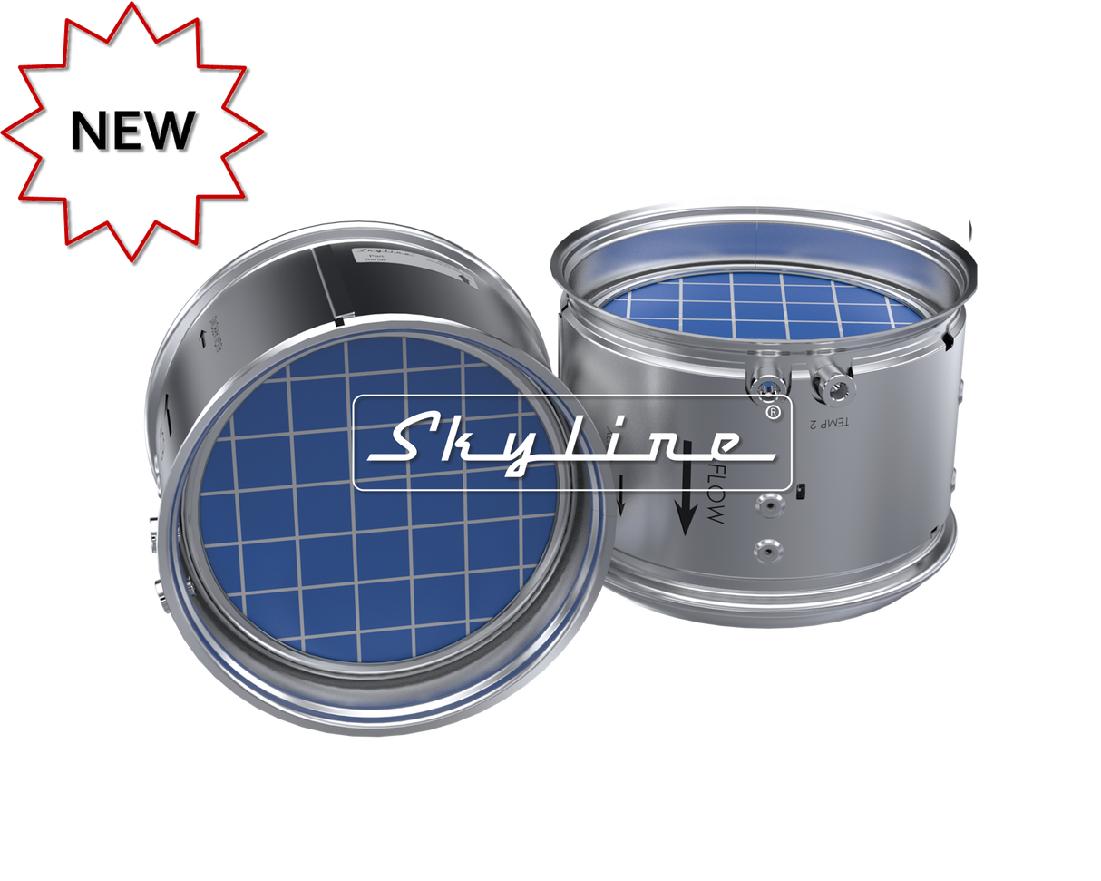 BJ0712 New Skyline Aftermarket DPF - Cummins B6.7 & L9 (Clamps & Gaskets Included)