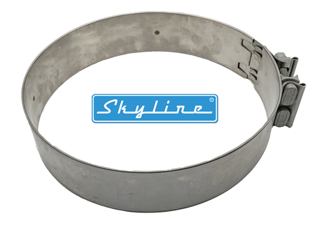 DJ0715 New Skyline DPF - Detroit Diesel DD5/DD8 (Clamps & Gaskets Included)