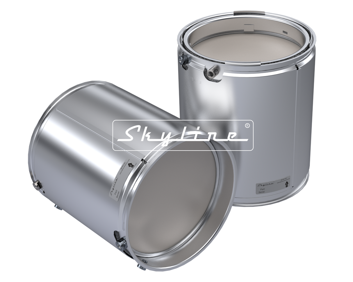 XN1106 New Skyline DPF - Cummins ISX 15 (Clamps & Gaskets Included)