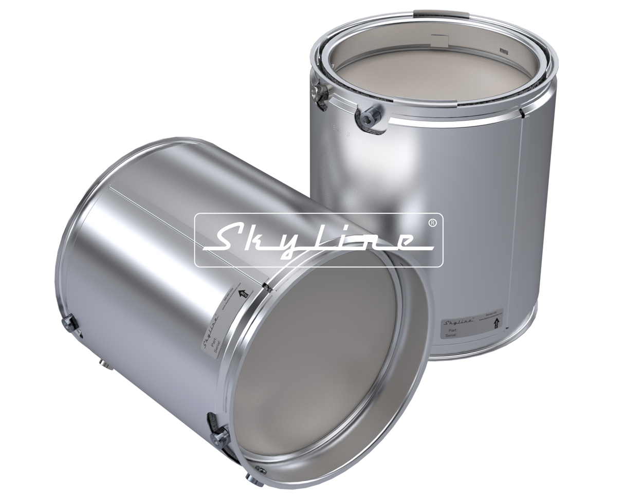 XN1107 New Skyline DPF - Cummins / Paccar / Navistar (Clamps & Gaskets Included)